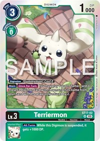 Terriermon #ST17-02 SR
