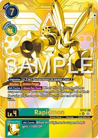 Rapidmon - ST17-06 (Gold) #ST17-06 SR