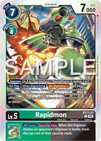 Rapidmon - ST17-07 #ST17-07 C