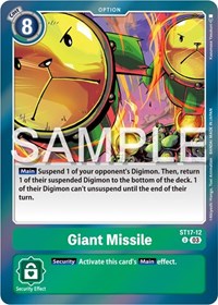 Giant Missile #ST17-12 U