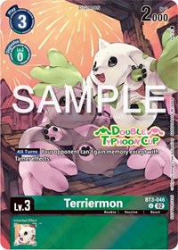 Terriermon (Double Typhoon Cup) #BT3-046 U