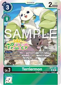 Terriermon (Double Typhoon Cup Winner) #BT8-046 U