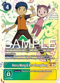 Henry Wong & Shu-Chong Wong (Spring Break Event 2024) #EX4-063 R