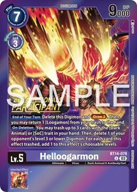 Helloogarmon (2024 Regionals Participant) #BT14-078 U