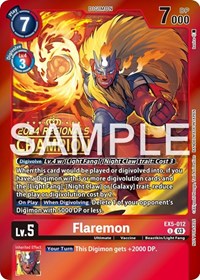 Flaremon (2024 Regionals Champion) #EX5-012 U
