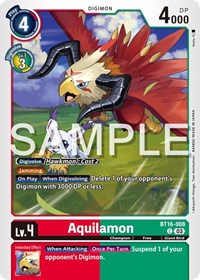 Aquilamon #BT16-008 C