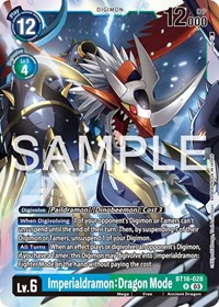 Imperialdramon: Dragon Mode #BT16-028 R