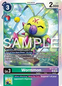 Wormmon #BT16-040 R