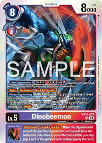 Dinobeemon #BT16-077 SR