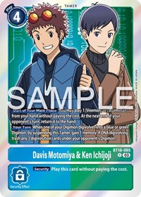 Davis Motomiya & Ken Ichijoji #BT16-085 R
