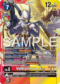 Valkyrimon ACE #BT16-013 SR
