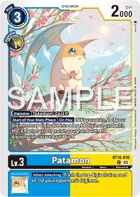 Patamon #BT16-016 C
