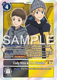 Cody Hida & T.K. Takaishi #BT16-088 R