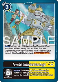 Advent of the Ancient Steel Angel #BT16-097 U