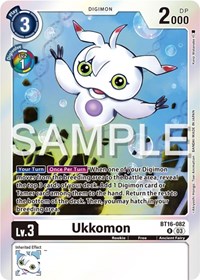Ukkomon #BT16-082 R