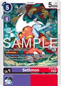 Sethmon #BT16-070 C