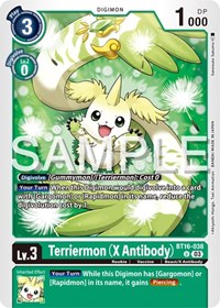 Terriermon (X Antibody) #BT16-038 U