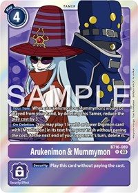 Arukenimon & Mummymon #BT16-089 R