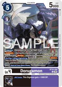 Dorugamon #BT16-058 C