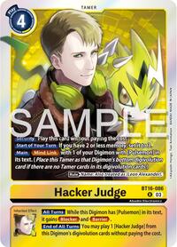 Hacker Judge #BT16-086 R