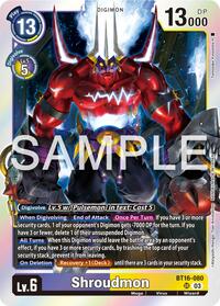 Shroudmon #BT16-080 SR