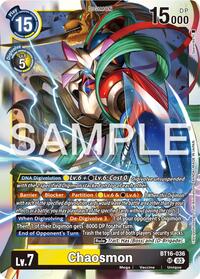 Chaosmon #BT16-036 SR