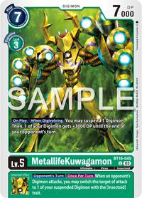 MetallifeKuwagamon #BT16-045 U