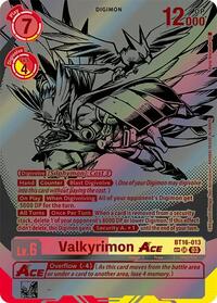 Valkyrimon ACE (Textured) #BT16-013 SR