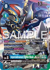 Imperialdramon: Fighter Mode ACE (Alternate Art) #BT16-027 R
