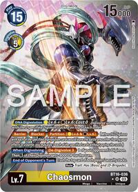 Chaosmon (Alternate Art) #BT16-036 SR
