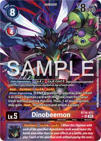Dinobeemon (Alternate Art) #BT16-077 SR