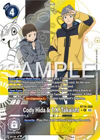 Cody Hida & T.K. Takaishi (Alternate Art) #BT16-088 R