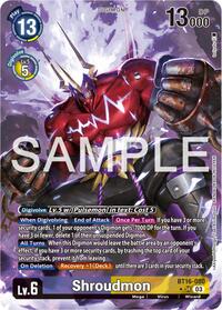 Shroudmon (Alternate Art) #BT16-080 SR