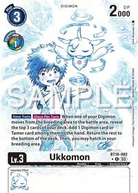 Ukkomon (Alternate Art) #BT16-082 R
