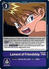 Lament of Friendship (Demo Deck Exclusive) #ST16-15 U