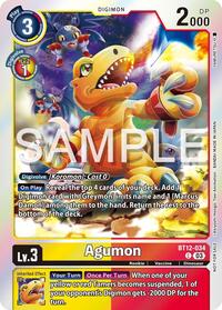 Agumon - BT12-034 (Official Tournament Vol.13 Winner Pack) #BT12-034 C