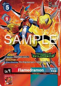 Flamedramon - BT8-012 (2024 Evolution Cup) #BT8-012 R