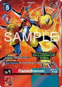 Flamedramon - BT8-012 (2024 Evolution Cup Top 4) #BT8-012 R