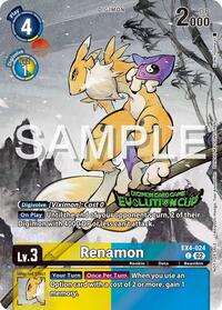 Renamon - EX4-024 (2024 Evolution Cup) #EX4-024 C