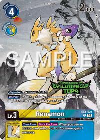 Renamon - EX4-024 (2024 Evolution Cup Top 4) #EX4-024 C