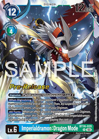 Imperialdramon: Dragon Mode #BT16-028 R