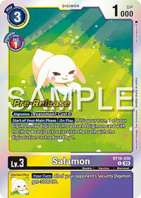 Salamon #BT16-030 R
