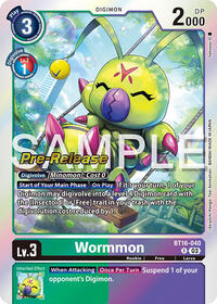 Wormmon #BT16-040 R