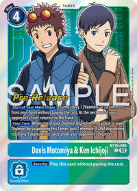 Davis Motomiya & Ken Ichijoji #BT16-085 R