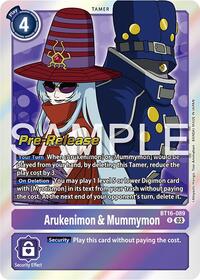 Arukenimon & Mummymon #BT16-089 R