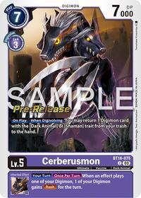Cerberusmon #BT16-075 U