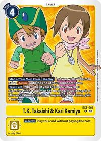 T.K. Takaishi & Kari Kamiya #EX6-063 U