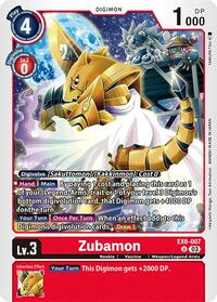 Zubamon #EX6-007 U