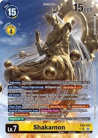 Shakamon (Alternate Art) #EX6-031 SR