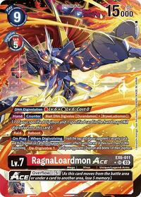 RagnaLoardmon ACE (Alternate Art) #EX6-011 SR